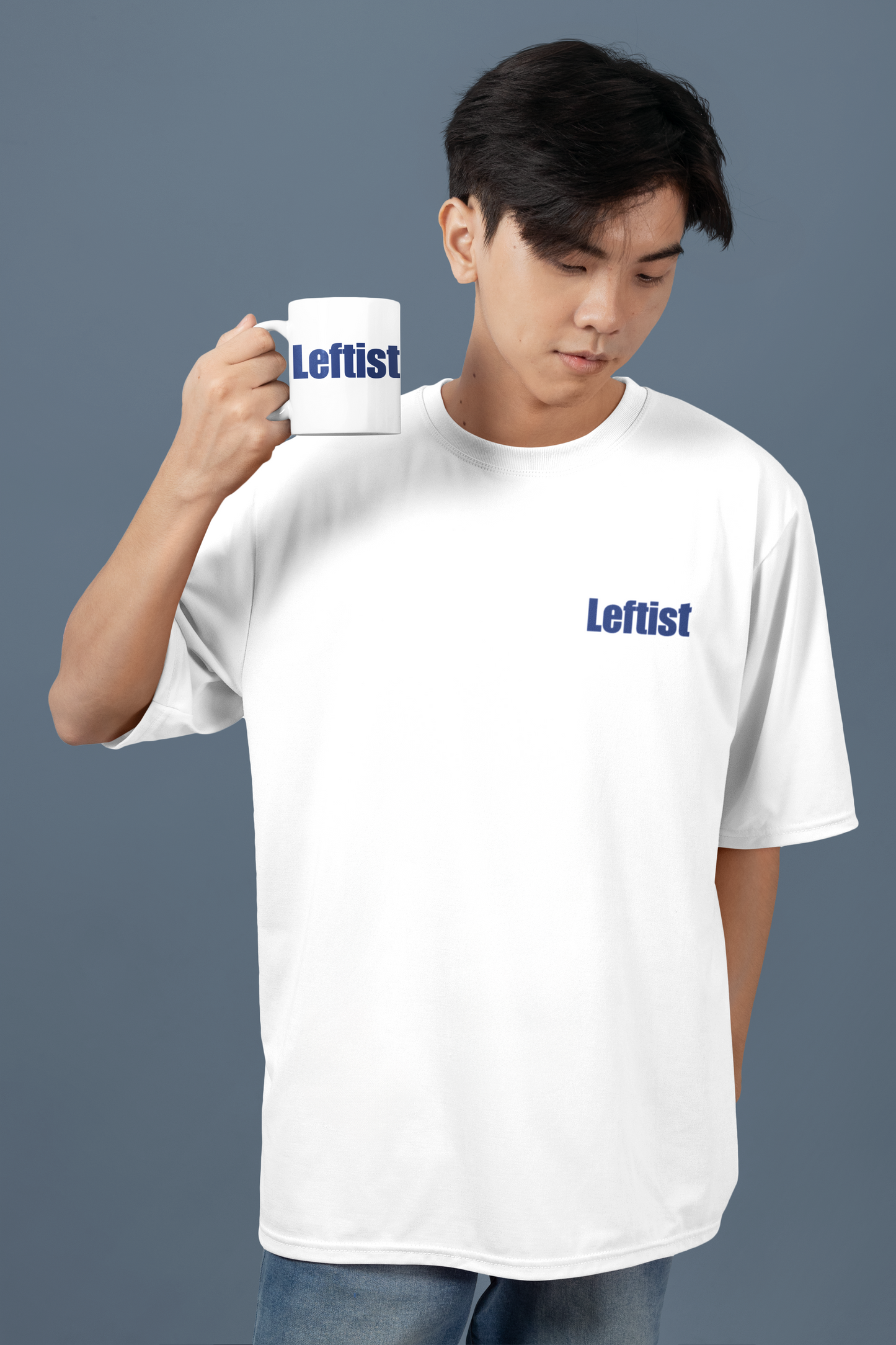 Leftist Embroidered T-Shirt